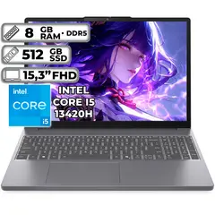 LENOVO - PORTÁTIL INTEL CORE I5-13420H 8GB RAM 512GB SSD 15.3" FHD WUXGA
