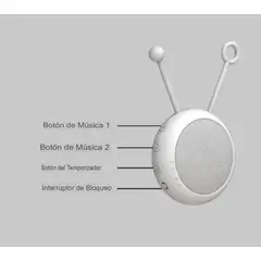 GENERICO - Caja musical ruido blanco movil dulce sueños cuna bebe