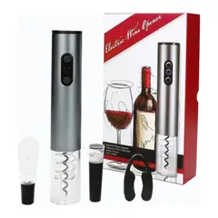 GENERICO - Abridor De Botellas De Vino Electrico Con Accesorios
