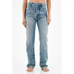 TENNIS - Jean azul cinco bolsillos para mujer