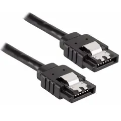 SATA - Cable III 6gbs Con Traba Metálica