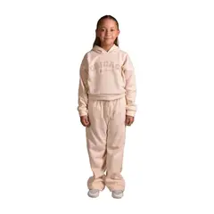 BIGBOYS - Conjunto Sudadera Chicago Beige Niña