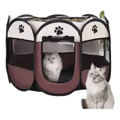 GENERICO - Corral Plegable para Mascotas perros y gatos