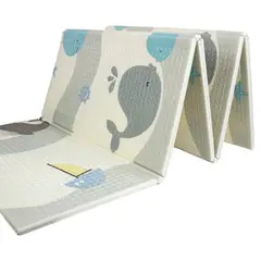 GENERICO - Tapete alfombra plegable reversible antigolpes para niños