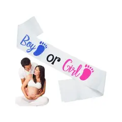 GENERICO - Banda Baby Shower Boy Or Girl Revelacion Genero Bebe