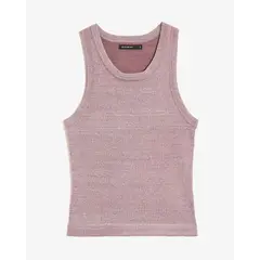 SEVEN SEVEN - Camiseta Brillos Para Mujer Morado