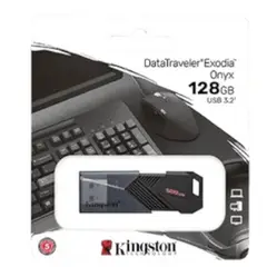 KINGSTON - USB DataTraveler Exodia Onyx 128 GB USB 32 Gen 1