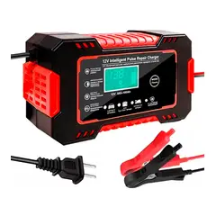 GENERICO - Cargador de batería para carros , motos de 12v - reparador de baterías