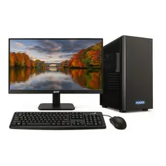 INTEL - Computador de Escritorio Core I3 10100 Ssd 512GB Ram 8GB Monitor Acer 22