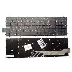 NEOTEK - Teclado Dell Inspiron 15 5567  7566 Teclas chiclet retroiluminadas