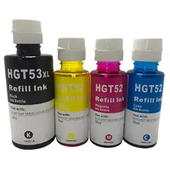 GENERICO - Combo De 4 Tinta Gt53xl Y Gt52 Genericas Para Hp 315/415/530