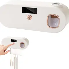 GENERICO - Dispensador Automático de Pasta Dental con Sensor y Panel Solar