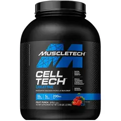 MUSCLETECH - Cell‑Tech Creatina Powder 6 lbs Fruit Punch
