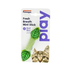PETSTAGES - Juguete Masticable para Gatos Menta Aliento Fresco