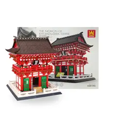 GENERICO - Fichas Armables 2409 Pcs Templo Kiyomizu Japón