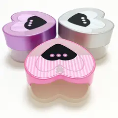 GENERICO - Lámpara UV LED Profesional para Uñas con Luz Superior Flexible - plateado
