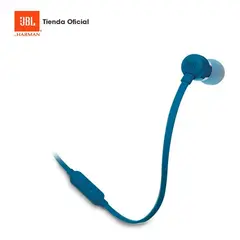JBL - Audífonos In-ear Tune 110 Jblt110 Blue