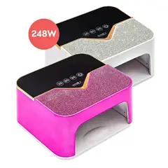 GENERICO - Lámpara UV LED Profesional 248W SUN X28 MAX - Fucsia