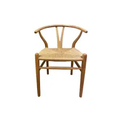 GENERICO - SILLA DE COMEDOR TEJIDA EN FIBRA NATURAL