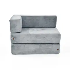 VENECIA - Poltrona 3 en 1 Nablus 96x73x68 cm Tela Plata