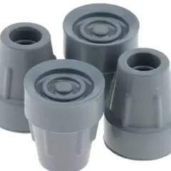 GENERICO - Tapas Topes Muleta Bastón Caucho Caminador X2 Antideslizante