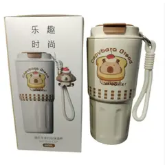 GENERICO - Botella Frio Calor Capibara Acero Inoxidable 600ml
