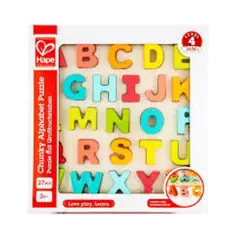 HAPE - ROMPECABEZAS MADERA LETRAS COLORES