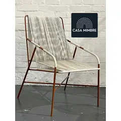 GENERICO - SILLA EXTERIOR TEJIDA EN MIMBRE SINTÉTICO