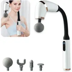 GENERICO - Masajeador Muscular Eléctrico 4 Cabezas Corporal