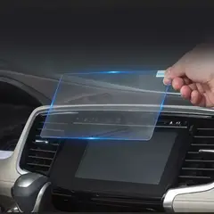GENERICO - Protector pantalla vidrio vidrio templado para radio carro