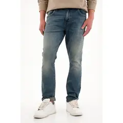 TENNIS - Jean Nudy tiro medio azul medio para hombre