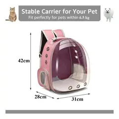GENERICO - Maleta Para Mascotas Perro O Gato Morral Mascotas Mochila