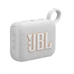 JBL - Parlante Go4 Blanco Bluetooth Portátil IP67 Gran Sonido y Batería