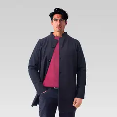 SYK - Gaban para hombre de paño abrigo