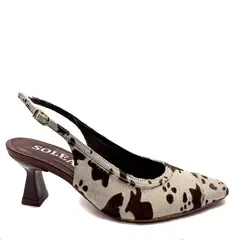 GENERICO - Zapatilla dama en cuero tipo vaca SOLEA