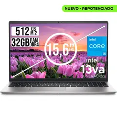 DELL - PORTATIL INSPIRON INTEL CORE I5-1334U SSD 512GB RAM 32GB LED 15,6 FULL HD