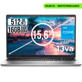 DELL - Portátil 15.6” FHD Intel Core i5 13ª Gen 16GB RAM 512GB SSD Plata