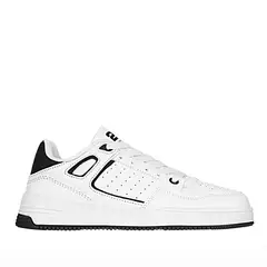 24 WALKS - Tenis de Niño marca en Color BLANCO NEGRO  TENIS FUZ 04-25-