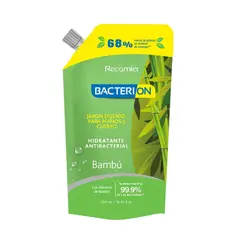 RECAMIER - Jabón Líquido Antibacterial Bambú Bacterion 500 ml