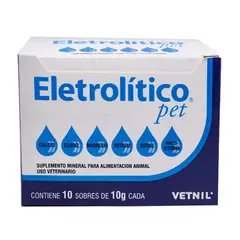 GENERICO - Suplemento Electrolítico Pet Perros y Gatos – 1 Sobre x 10 g