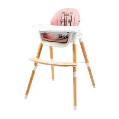 CARESTINO - Silla Comedor Estocolmo Rosa Malva