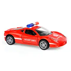 GENERICO - Carro Policia Deportivo Juguete Coleccionable De Cuerda