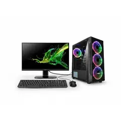 INTEL - Computador de Escritorio Core I5 14400 Ssd 512GB Ram 16GB Monitor Acer 24