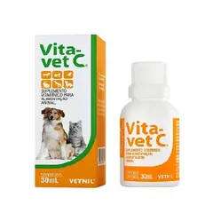 GENERICO - Suplemento Vita Vet C para Perros y Gatos – Frasco 30 ml