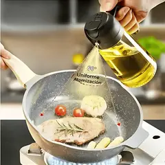 GENERICO - Aceitero Vinagrero Dispensador Vidrio 2 En 1 Pulverizador