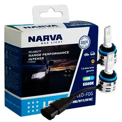 NARVA - BOMBILLO H8-H11-H16 LED 12 - 24v Jgo x2