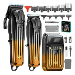 VGR - Combo 644 Cortapelos Para Hombres Profesionales, Recortadora