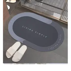 SKY - Tapete Absorbente Antideslizante Para Baño Living Simple 58c