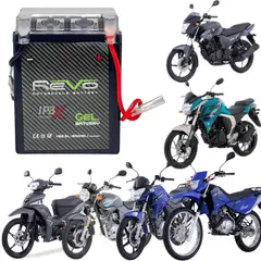 REVO - BATERIA GEL FZ16 XTZ125 MRX125 BOXER PLS135 REPUESTOS