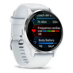GARMIN - Reloj Venu 3 Oxímetro Smartwatch Blanco 45mm